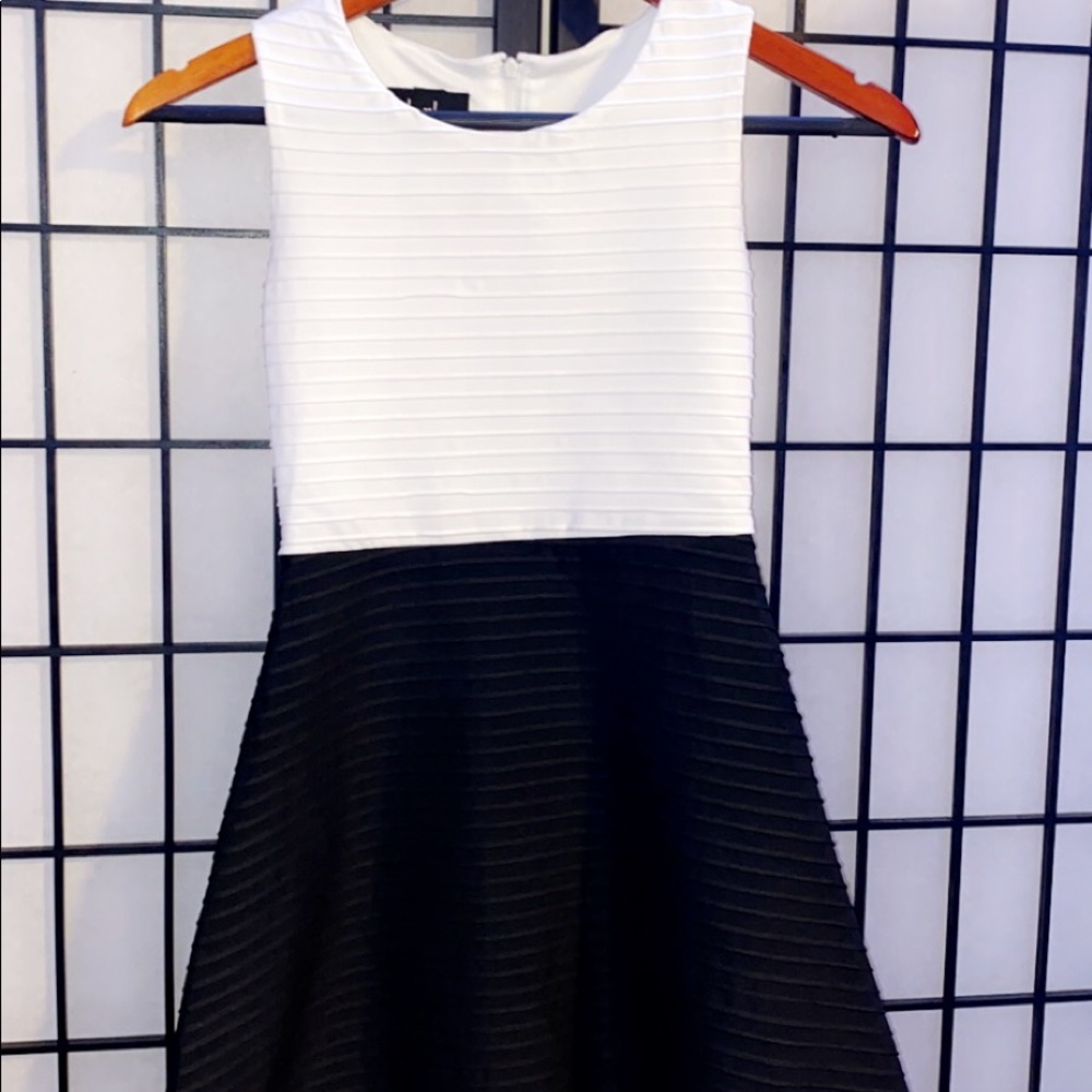Black and White Formal Dress